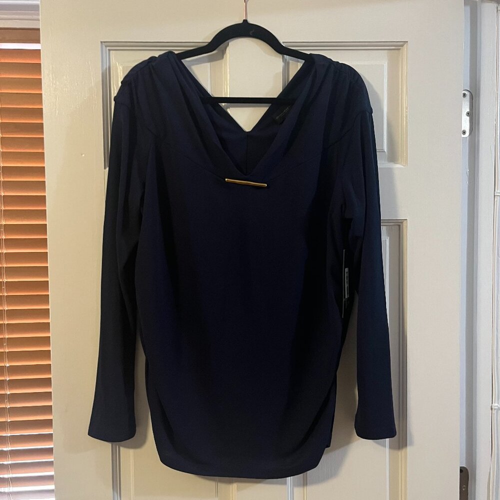 Donna Karan, Blue  XL Top - Unworn
